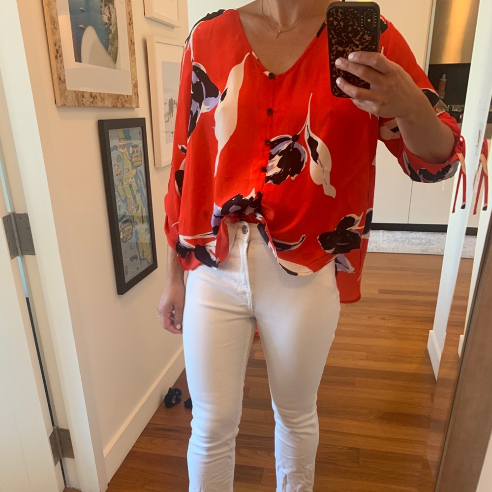 Yumi Kim Silk Blouse